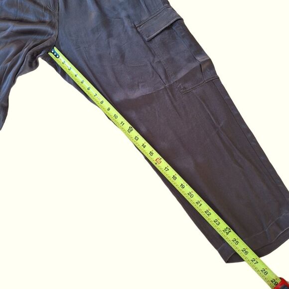 Pistola Pull On Slinky Cargo Pant Straight Leg Mocha Brown XL Trouser Unworn - Picture 13 of 14